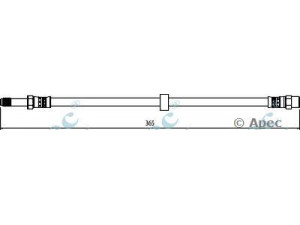 APEC braking HOS4112 stabdžių žarnelė 
 Stabdžių sistema -> Stabdžių žarnelės
30792530, 31257705