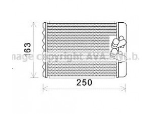 AVA QUALITY COOLING HYA6232 šilumokaitis, salono šildymas 
 Šildymas / vėdinimas -> Šilumokaitis
970234A000, 970234A020