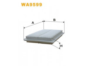 WIX FILTERS WA9599 oro filtras 
 Techninės priežiūros dalys -> Techninės priežiūros intervalai
178010H010, 178010H020, 1780120040