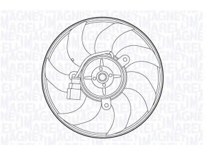 MAGNETI MARELLI 069422556010 ventiliatorius, radiatoriaus
1K0959455DH