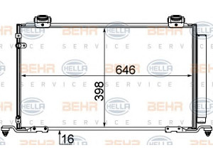 HELLA 8FC 351 310-181 kondensatorius, oro kondicionierius 
 Oro kondicionavimas -> Kondensatorius
88450-05120, 88450-05121