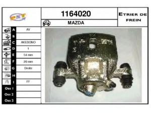 SNRA 1164020 stabdžių apkaba
G09133610, G09133980