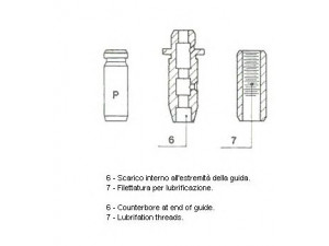 METELLI 01-2180 vožtuvų kreiptuvai
13211-Z5001