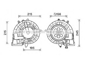 AVA QUALITY COOLING MS8612 elektrovariklis, vidinis pūtiklis 
 Šildymas / vėdinimas -> Orpūtė/dalys
1718350004