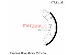 METZGER MG 003 stabdžių trinkelių komplektas 
 Techninės priežiūros dalys -> Papildomas remontas
GBS101, GBS90827AF, GBS90834AF
