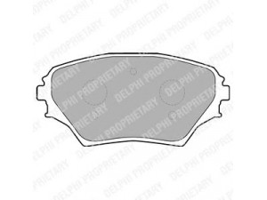 DELPHI LP1632 stabdžių trinkelių rinkinys, diskinis stabdys 
 Techninės priežiūros dalys -> Papildomas remontas
04465-42070, 04465-42071, 04465-42080