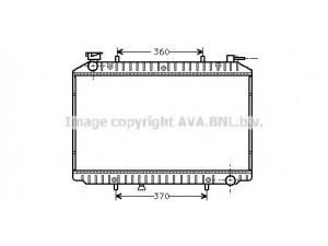 AVA QUALITY COOLING DNA2155 radiatorius, variklio aušinimas 
 Aušinimo sistema -> Radiatorius/alyvos aušintuvas -> Radiatorius/dalys
214109C001, 214109C101