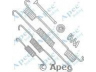 APEC braking KIT2048 priedų komplektas, stabdžių trinkelės 
 Stabdžių sistema -> Būgninis stabdys -> Dalys/priedai
