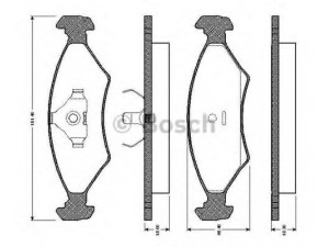 BOSCH 0 986 TB2 067 stabdžių trinkelių rinkinys, diskinis stabdys 
 Techninės priežiūros dalys -> Papildomas remontas
1039106, 1079920, 1613128, 1640754