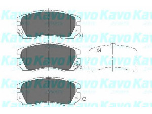 KAVO PARTS KBP-8013 stabdžių trinkelių rinkinys, diskinis stabdys 
 Techninės priežiūros dalys -> Papildomas remontas
26296AA040, 26296AA041, 26296AA180