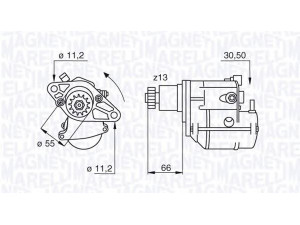 MAGNETI MARELLI 063280053010 starteris 
 Elektros įranga -> Starterio sistema -> Starteris
28100-74260, 28100-74270