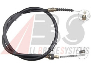 A.B.S. K14277 trosas, stovėjimo stabdys 
 Stabdžių sistema -> Valdymo svirtys/trosai
0K01844420E