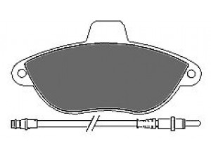 MAPCO 6475 stabdžių trinkelių rinkinys, diskinis stabdys 
 Techninės priežiūros dalys -> Papildomas remontas
9404 251 518, 4251 25, 4251 26