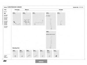 DINEX 128101009 išmetimo sistema 
 Išmetimo sistema -> Išmetimo sistema, visa