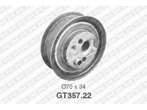 SNR GT357.22 įtempiklio skriemulys, paskirstymo diržas 
 Techninės priežiūros dalys -> Papildomas remontas
026109243J, 048109243J, 026109243J