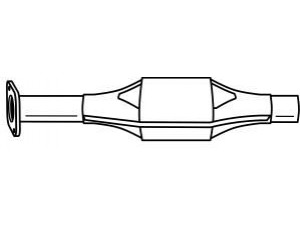 AKS DASIS SG50357 katalizatoriaus keitiklis