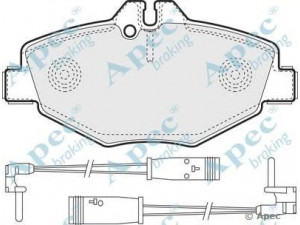 APEC braking PAD1316 stabdžių trinkelių rinkinys, diskinis stabdys 
 Techninės priežiūros dalys -> Papildomas remontas
0034206520, 0034209920, 0044207920