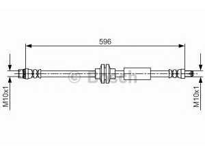 BOSCH 1 987 481 708 stabdžių žarnelė 
 Stabdžių sistema -> Stabdžių žarnelės
4406251, 95513855, 4406251, 95513855