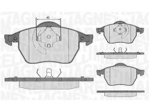 MAGNETI MARELLI 363916060137 stabdžių trinkelių rinkinys, diskinis stabdys 
 Techninės priežiūros dalys -> Papildomas remontas
3A0698151, 3A0698151A, 8N0698151