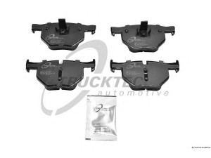 TRUCKTEC AUTOMOTIVE 08.35.129 stabdžių trinkelių rinkinys, diskinis stabdys
34 21 6 763 043, 34 21 6 763 044