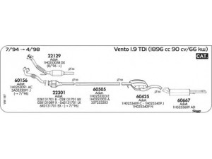 SIGAM VW197 išmetimo sistema 
 Išmetimo sistema -> Išmetimo sistema, visa