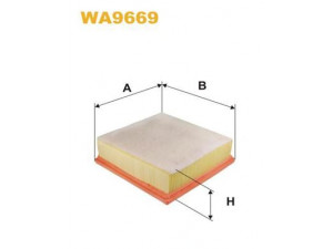 WIX FILTERS WA9669 oro filtras 
 Filtrai -> Oro filtras
835058, 13275089, 460023377