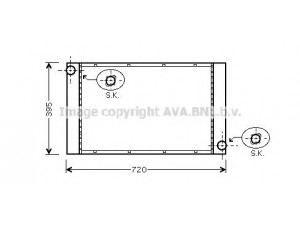 AVA QUALITY COOLING BW2373 radiatorius, variklio aušinimas 
 Aušinimo sistema -> Radiatorius/alyvos aušintuvas -> Radiatorius/dalys
17117795879