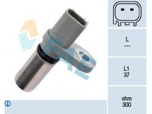 FAE 79240 jutiklis, alkūninio veleno impulsas 
 Kibirkšties / kaitinamasis uždegimas -> Impulsų generatorius
1S7E-6C315-BA, 4096750, 4541091