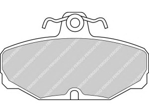 FERODO FDB398 stabdžių trinkelių rinkinys, diskinis stabdys 
 Techninės priežiūros dalys -> Papildomas remontas
1543375, 1637872, 1652206, 1682360