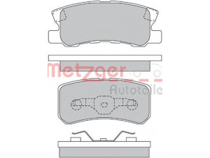 METZGER 1170323 stabdžių trinkelių rinkinys, diskinis stabdys 
 Techninės priežiūros dalys -> Papildomas remontas
MN102628, MR485638, MR510544