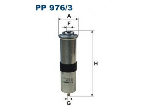 FILTRON PP976/3 kuro filtras 
 Filtrai -> Kuro filtras
13327823413