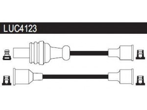 LUCAS ELECTRICAL LUC4123 uždegimo laido komplektas