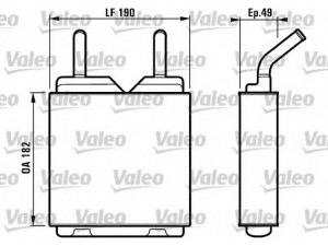 VALEO 812150 šilumokaitis, salono šildymas 
 Šildymas / vėdinimas -> Šilumokaitis
1806110, 3054182