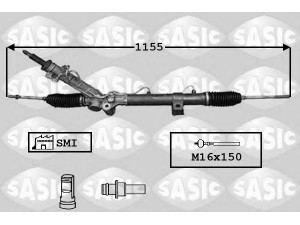 SASIC 7006167 vairo pavara 
 Vairavimas -> Vairo pavara/siurblys
4416188, 4416873, 4417849, 4418438