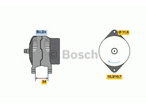 BOSCH 0 986 080 630 kintamosios srovės generatorius 
 Elektros įranga -> Kint. sr. generatorius/dalys -> Kintamosios srovės generatorius
04557 301, 05234 026, 05234 027