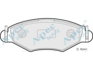 APEC braking PAD1213 stabdžių trinkelių rinkinys, diskinis stabdys 
 Techninės priežiūros dalys -> Papildomas remontas
4253.02, 4253.20, 4254.94