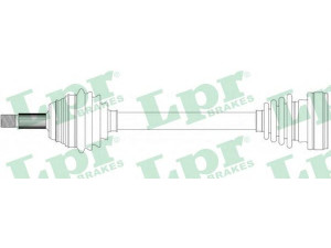 LPR DS51063 kardaninis velenas 
 Ratų pavara -> Kardaninis velenas
6E0407271G, 6E0407451BX, 6N0407271H