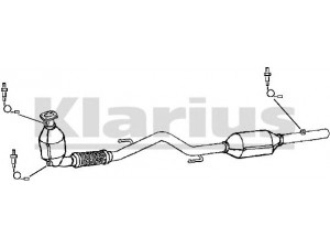 KLARIUS 322183 katalizatoriaus keitiklis 
 Išmetimo sistema -> Katalizatoriaus keitiklis
6Q0254501BX, 6Q0254501HX, 6Q0254504CX