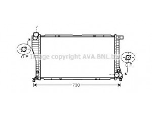 AVA QUALITY COOLING BW2234 radiatorius, variklio aušinimas 
 Aušinimo sistema -> Radiatorius/alyvos aušintuvas -> Radiatorius/dalys
17112247345, 2247345