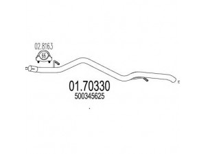MTS 01.70330 išleidimo kolektorius
500345625