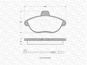 MAGNETI MARELLI 363702160350 stabdžių trinkelių rinkinys, diskinis stabdys 
 Techninės priežiūros dalys -> Papildomas remontas
4251-26, 4251-50, 425126, 425150