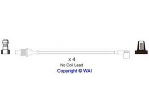 WAIglobal SL461 uždegimo laido komplektas