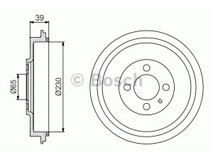 BOSCH 0 986 477 194 stabdžių būgnas 
 Stabdžių sistema -> Būgninis stabdys -> Stabdžių būgnas
6K9 609 617, 6K9 609 617
