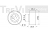 TREVI AUTOMOTIVE TD1606 įtempiklio skriemulys, paskirstymo diržas 
 Techninės priežiūros dalys -> Papildomas remontas
0K24712700, 244502Y000