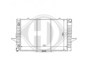 DIEDERICHS 8139123 radiatorius, variklio aušinimas 
 Aušinimo sistema -> Radiatorius/alyvos aušintuvas -> Radiatorius/dalys
1335430, 8601354, 8601358, 8602561