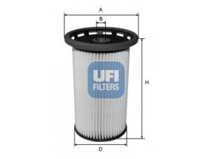 UFI 26.038.00 kuro filtras 
 Techninės priežiūros dalys -> Papildomas remontas
5Q0127177