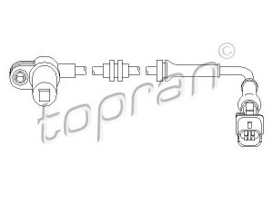 TOPRAN 207 450 jutiklis, rato greitis 
 Elektros įranga -> Jutikliai
09115064, 12 38 236, 9115064