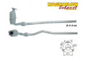 MAGNAFLOW 85838 katalizatoriaus keitiklis 
 Išmetimo sistema -> Katalizatoriaus keitiklis
858144, 858156, 858171