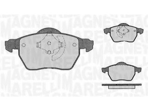 MAGNETI MARELLI 363916060421 stabdžių trinkelių rinkinys, diskinis stabdys 
 Techninės priežiūros dalys -> Papildomas remontas
272370, 2723708