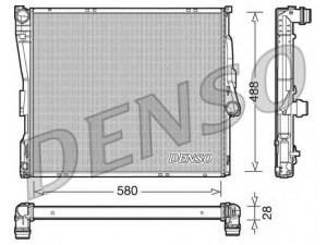 DENSO DRM05090 radiatorius, variklio aušinimas 
 Aušinimo sistema -> Radiatorius/alyvos aušintuvas -> Radiatorius/dalys
17113400013, 17113414986